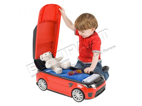 RANGE ROVER SPORT SVR CONVERTIBLE KIDS RED RIDE ON TOY CAR & SUITCASE-DA1836 - Image 3