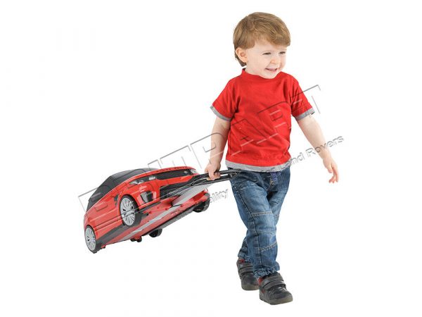 RANGE ROVER SPORT SVR CONVERTIBLE KIDS RED RIDE ON TOY CAR & SUITCASE-DA1836