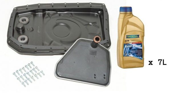 RANGE ROVER SPORT  ZF6HP26 AUTOMATIC GEARBOX METAL SUMP/FILTER KIT & OIL