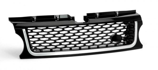 Range Rover Sport 10>13  AB Style Grille BLACK / BLACK MESH GRILLE HAWKE BRAND