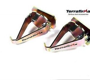 TERRAFIRMA LAND ROVER DEF 90 DISCO 1 & RRC - REAR COIL SPRING RE-LOCATORS- TF520