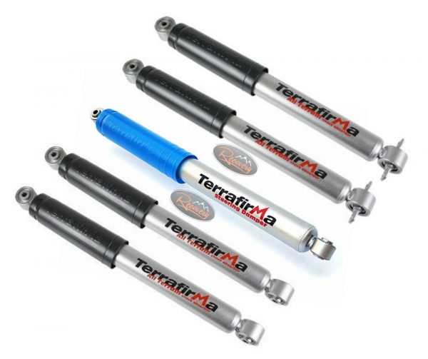 DISCOVERY 2 TD5 - TERRAFIRMA DAMPER SET ALL TERRAIN SHOCKS + STEERING DAMPER