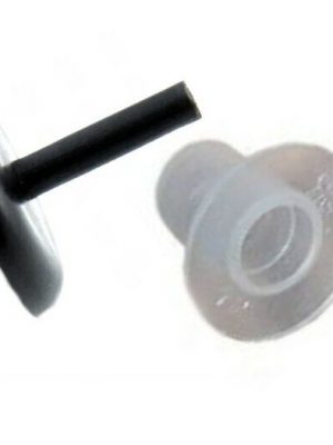 LAND ROVER DEFENDER 90 110 130 BLACK INTERIOR DOOR CARD CLIP WITH SNAP SAC