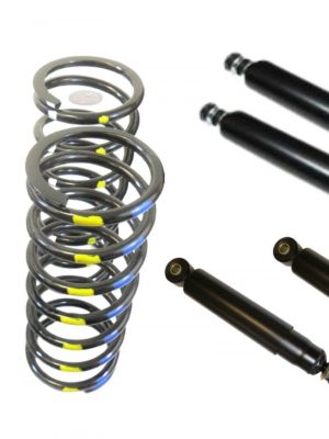 LAND ROVER DEFENDER 90 FRONT & REAR STANDARD SPRING & SHOCKS (4+4) - SPR06
