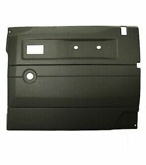 LAND ROVER DEFENDER - RH BLACK FRONT ROW DOOR CARD - MANUAL WINDOW TR232A