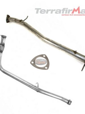LAND ROVER DEFENDER110 TD5 PERFORMANCE EXHAUST SYSTEM DE CAT+CENTRE PIPE REMOVAL