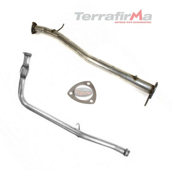 LAND ROVER DEFENDER110 TD5 PERFORMANCE EXHAUST SYSTEM DE CAT+CENTRE PIPE REMOVAL