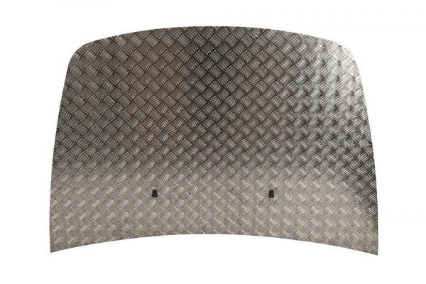 LAND ROVER DISCOVERY 2 BONNET CHEQUOR PLATE -  RED5260