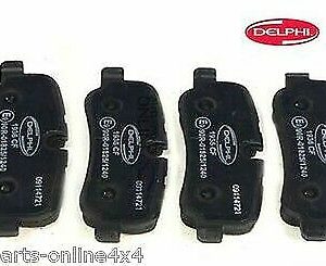 LAND ROVER DISCOVERY 3 REAR BRAKE PADS DELPHI PADS LR019627LR134696