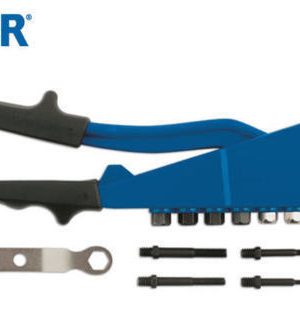 LASER Hand Pop Riveter/RivetJetTool + Threaded Nut/Rivnut Insert Tool M3-M6 6062
