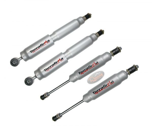 LR DEFENDER 90/110 - SHOCK ABSORBERS TERRAFIRMA BIG BORE PLUS 2" TRAVEL X4