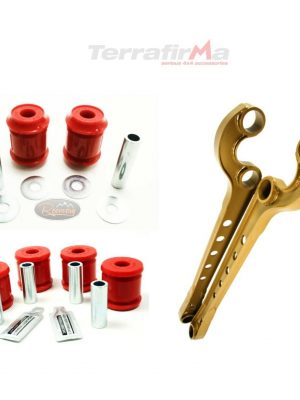 LR DISCOVERY 2 1998-04 TD5/ V8 CASTER CORRECTED FRONT RADIUS ARMS + BUSHES TF529