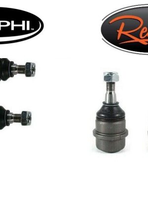 LR DISCOVERY 2  UPPER & LOWER STEERING KNUCKLE BALL JOINTS (4) DELPHI BRAND