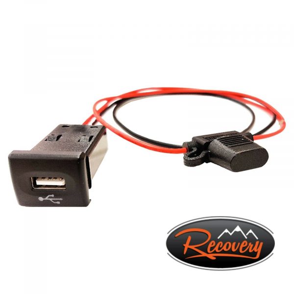 LR Defender & Discovery - Dash Switch Style USB Socket Charge Port MUD - DA6674