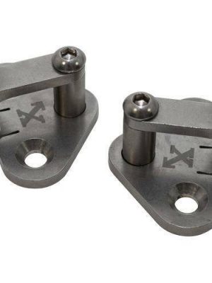 Land Rover Defender - X Eng X-Trouser Door Striker Catch Latch Pair - DA6493
