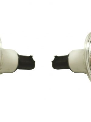 RANGE ROVER L322 CLEAR SIDE WING REPEATER INDICATOR LIGHTS & BULBS X2