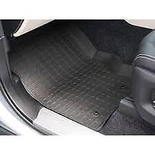 RANGE ROVER L405 2013 ONWARDS RHD FRONT & REAR BLACK RUBBER MAT SET - DA4820