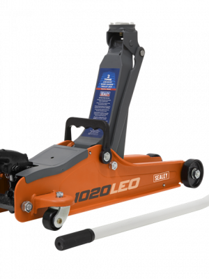 Sealey - 2 Tonne Low Entry Short Chassis Orange Trolley Jack  1020LEO