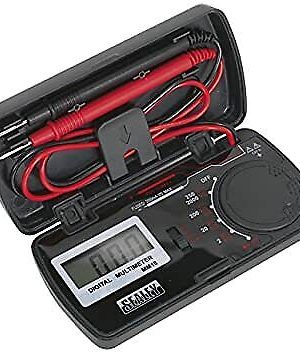 Sealey Tools Pocket Sized Digital Audible Multimeter Tester Multi Meter + Case