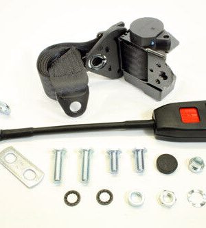 Universal Seat Belt 3 Point Lap & Diagonal Retractable Seat belt - BA188