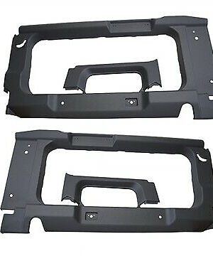 DEFENDER 90 TERRAFIRMA REAR SIDE WINDOW SURROUND TRIM PANEL SET D/GREY - TF2732