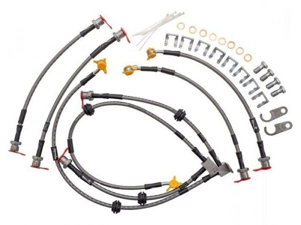 Discovery 4  Goodridge Premium Brake Lines Stainless Steel Brake Hose Kit - Image 3