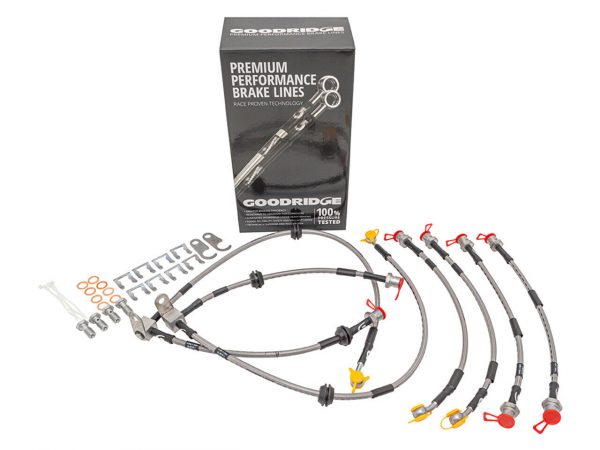 Discovery 4  Goodridge Premium Brake Lines Stainless Steel Brake Hose Kit