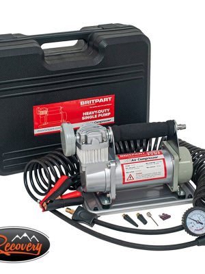 Heavy Duty BRITPART Portable Air Compressor - Single Pump 75L/150 PSI - DA2354XS