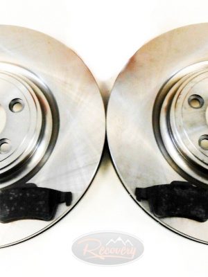 Jaguar XF 3.0TD Diesel - FRONT BRAKE DISCS 355mm and Mintex PADS set- BDM09F