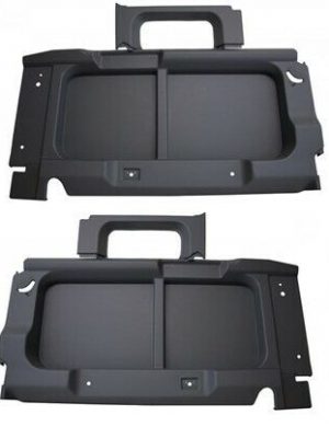 LAND ROVER DEFENDER 90 HARD TOP REAR SIDE INTERIOR TRIM PANEL SET D/GREY - TR25