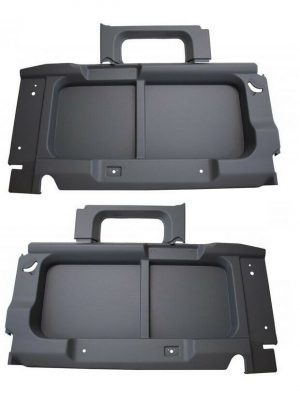 LAND ROVER DEFENDER 90 HARD TOP REAR SIDE INTERIOR TRIM PANEL SET L/GREY - TR24