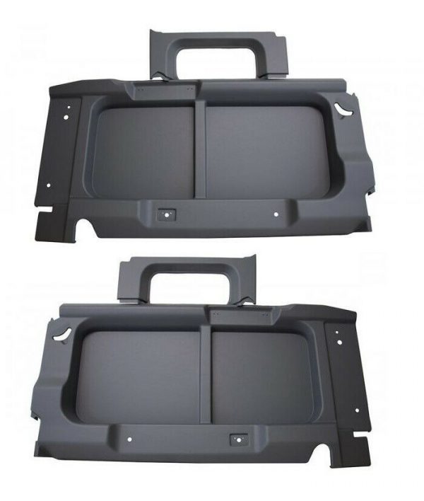LAND ROVER DEFENDER 90 HARD TOP REAR SIDE INTERIOR TRIM PANEL SET L/GREY - TR24