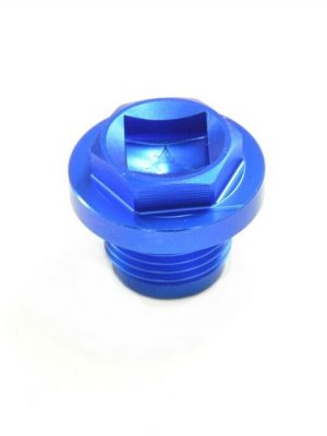 LAND ROVER DEFENDER / DISCOVERY 1 & 2 - FILLER PLUG ALLOY BLUE - ERR4686BLUE