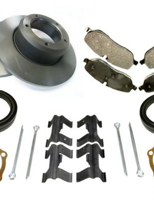 LAND ROVER DEFENDER TD5 110/130 - FRONT BRAKE DISCS & PADS + KIT-AP101