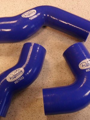 LAND ROVER DEFENDER TD5  90/110/130  BLUE SILICONE TURBO HOSE KIT RECOVERY BRAND