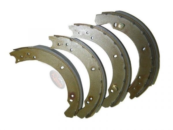 LAND ROVER SERIES 3 SWB 88" DEFENDER 90 - FRONT BRAKE SHOE SET (4) - STC2796