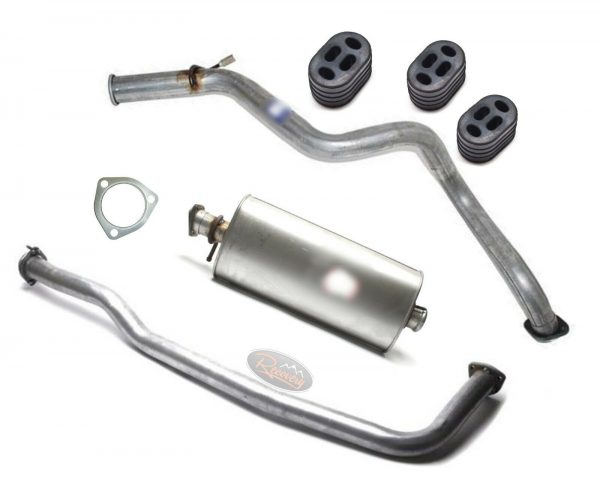 LR DEFENDER 90 300TDi - FULL EXHAUST KIT & DE-CAT DOWNPIPE TAILPIPE CENTRE BOX