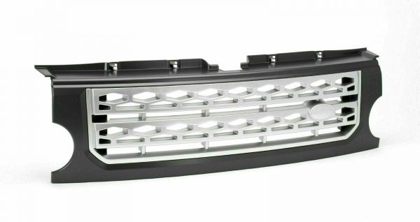 LR DISCOVERY 4 2010>14 OE STYLE FRONT GRILLE- GREY + SILVER MESH -RE9011