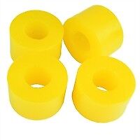 LR Defender / Discovery 1 - Front Shock Absorber Polyurethane Bush Kit Yellow