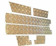 Land Rover Defender 90 Chequer Door & Wing Bottom Trim Kit - RE5565