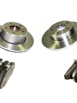 Land Rover Discovery 2 - FRONT & REAR Brake Discs + Delphi Brake Pads Set