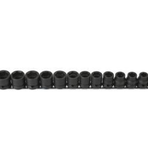 Laser Tools Impact Socket Set - Low profile 1/2"D 17pc - 6486