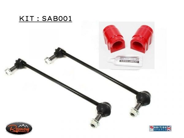 RANGE ROVER SPORT 2005>2013 - FRONT ANTI ROLL BAR POLYTHURANE BUSH KIT WITH ACE