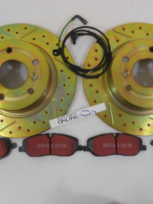 RANGE ROVER SPORT TDV6 FRONT & REAR PERFORMANCE DISCS, PADS & SENSOR KIT-PBDK01