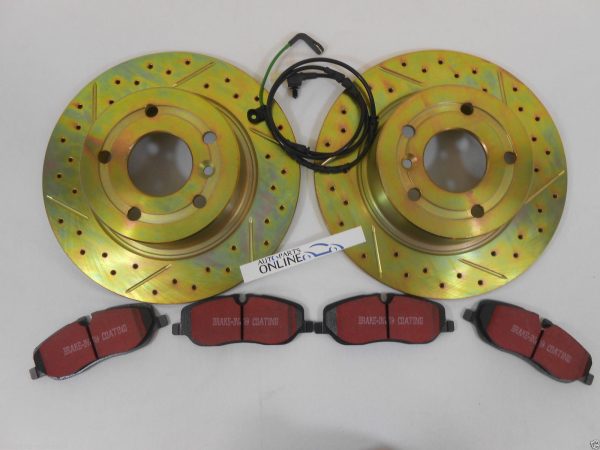 RANGE ROVER SPORT TDV6 FRONT & REAR PERFORMANCE DISCS, PADS & SENSOR KIT-PBDK01