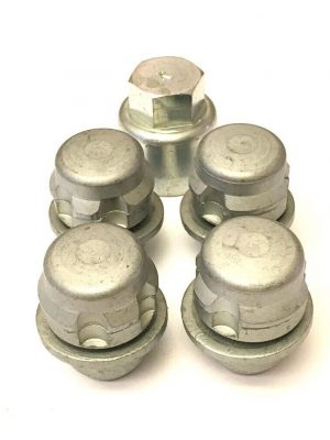RANGE ROVER VOGUE L322 2006-12 LOCKING NUT KIT (X4 & KEY) LR078545