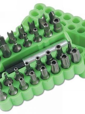TAMPERPROOF BIT SET  33PC LASER TOOLS 1733