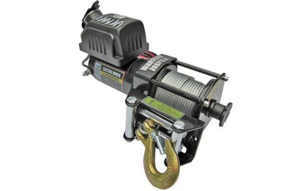 WARRIOR 2000 NINJA 12v ELECTRIC WINCH WITH STEEL ROPE 20SPS12