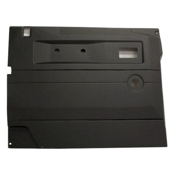 DEF UP TO 2007 BLACK LH PUSH BUTTON FRONT DOOR CARD WITH MANUAL WINDOWS  TF2441
