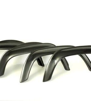 DEFENDER 90/110 - WHEEL ARCH SET EYEBROW SET TERRAFIRMA GLOSS BLACK TF280